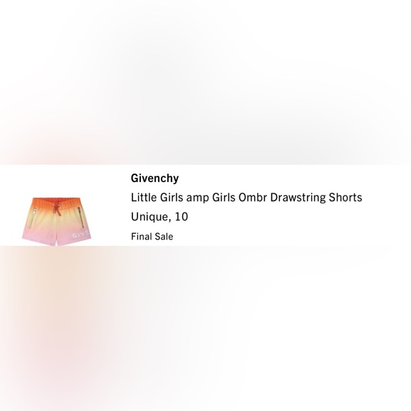 GIVENCHY top & shorts - Picture 7 of 7